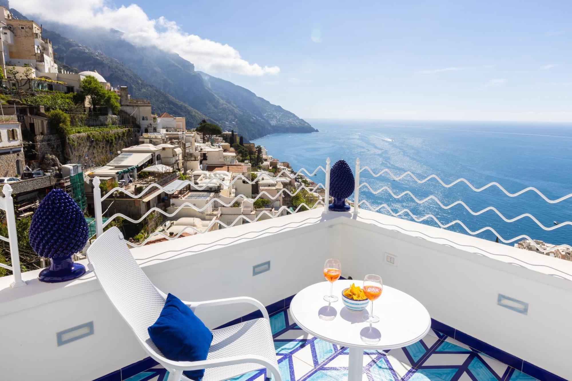 Apartmán Casa Aurora Positano Exteriér fotografie