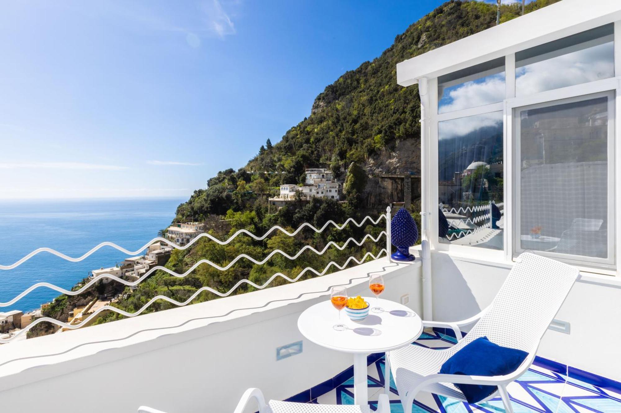 Apartmán Casa Aurora Positano Exteriér fotografie