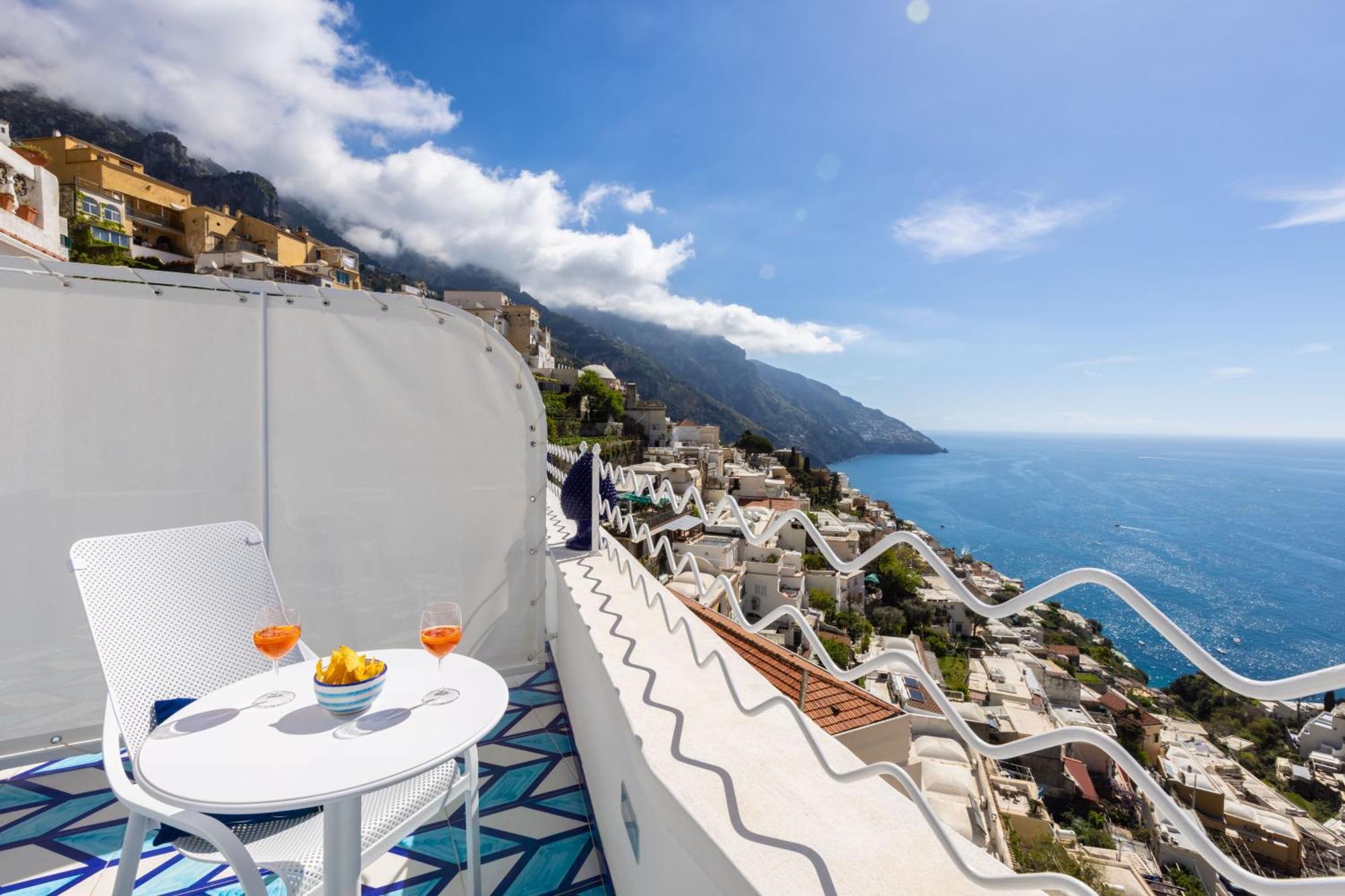 Apartmán Casa Aurora Positano Exteriér fotografie