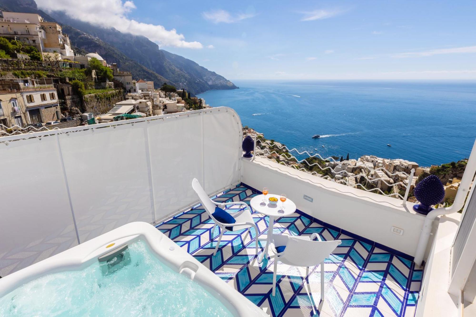 Apartmán Casa Aurora Positano Exteriér fotografie